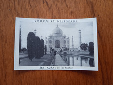Chocolat Delespaul Vignette n° 562 - Agra : Le Taj Mahal
