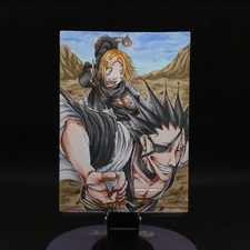 Zaraki Kenpachi BLEACH 1/1 Hand Drawn Sketch Card By MoFei