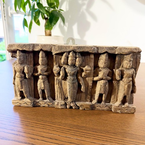 Sculpture indienne bois - indienne, en