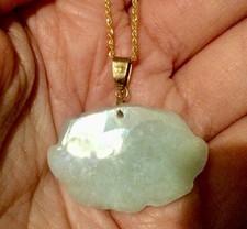 Pendentif Jadéite-Bélière