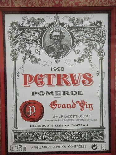 Château petrus pomerol 1998 - château,