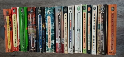 Lot livres poche anciens - lot,