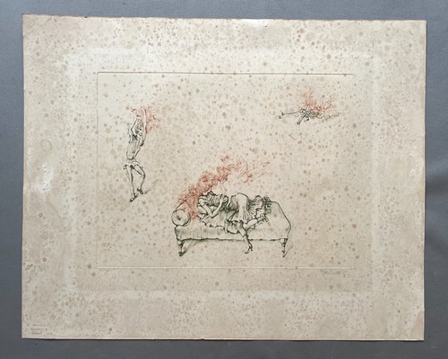 Hans bellmer gravure signée - gravure,