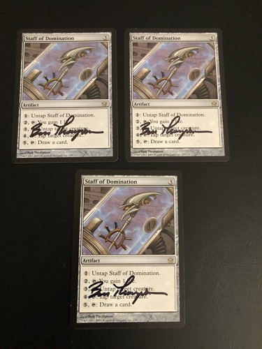 Staff domination signed - of,