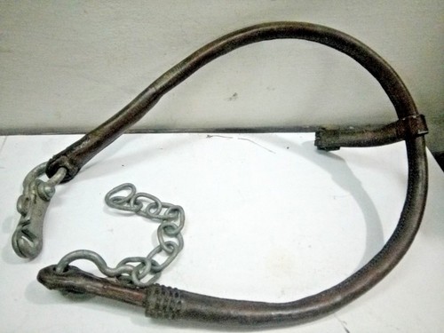 Ancien harnais cuir et - en,