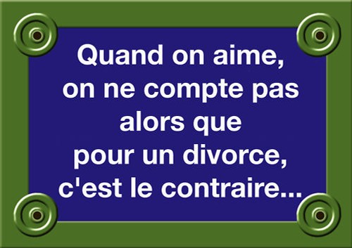 Street plaque quote jour - du,