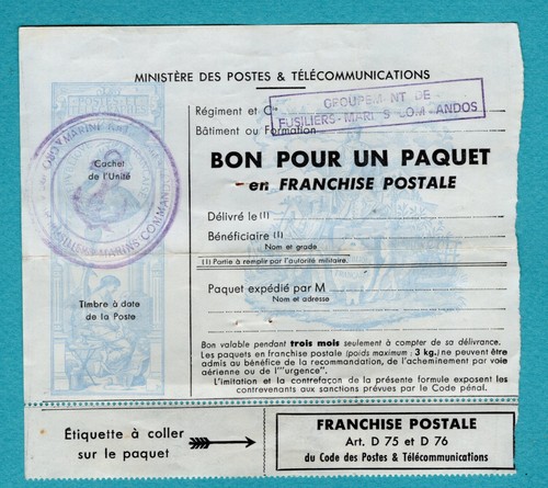 Bon pour paquet franchise - un,