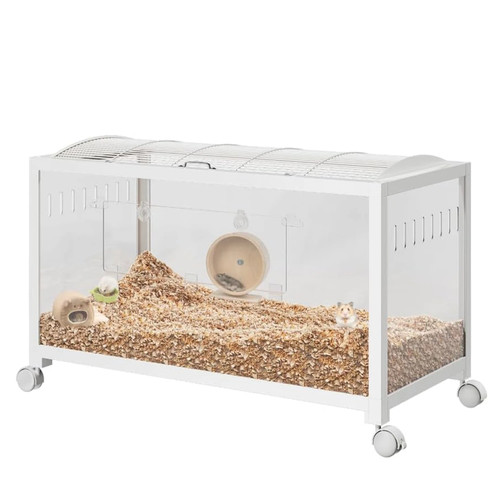 Grande cage hamster assemblée - hamster,