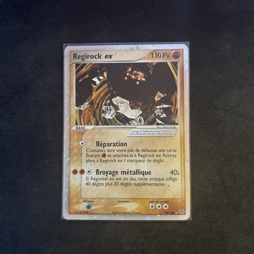 Carte pokémon regirock - carte,