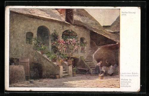 Carte postale artiste - carte, d'artiste