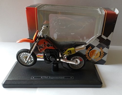 Ktm supermotard majorette - ktm, 1/18