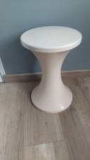 Vintage Cream Stool TAM-TAM Authentic STAMP 169