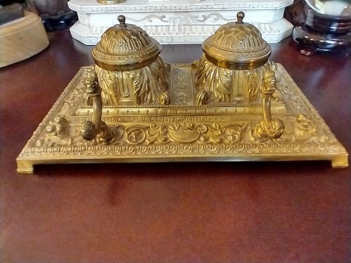 Beautiful rare inkwell - beautiful,