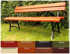 Banc de jardin banc mobilier de jardin banc en bois banc de parc TECK/NOIX...