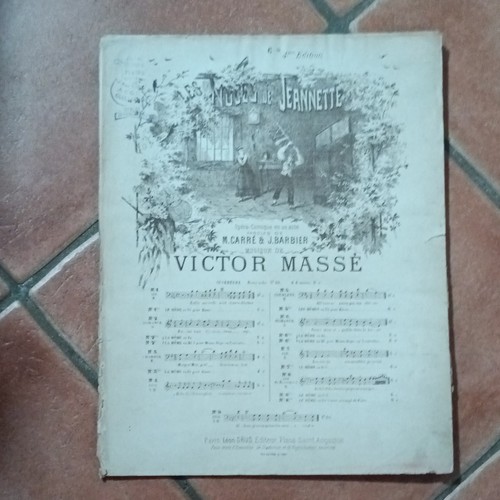 Victor massé partition ma - massé,