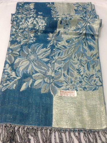 Bleu sarcelle jacquard - bleu,