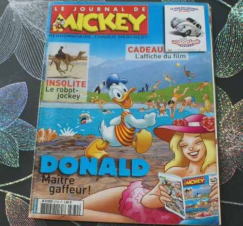 Journal mickey 2770 avec - journal, de