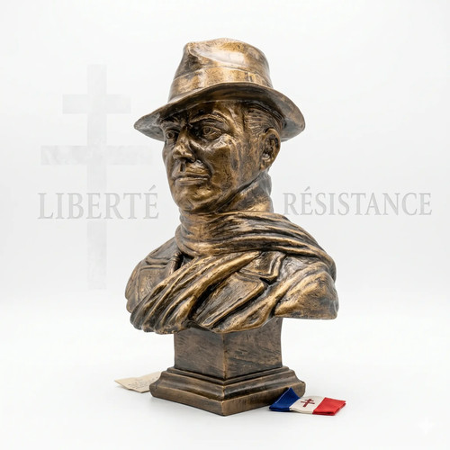 Buste jean moulin - buste,