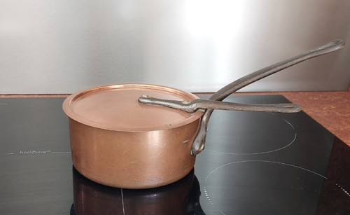 Casserole cuivre étamé - casserole,