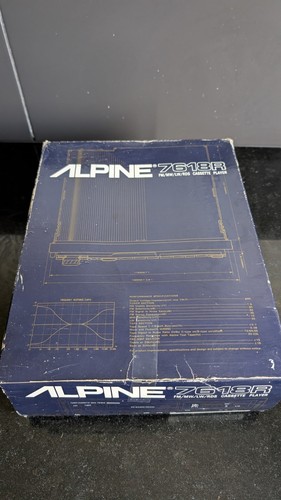 Vintage alpine 7618r - vintage,