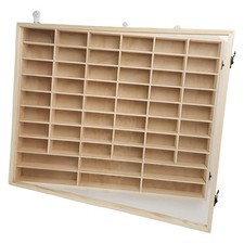 Vitrine en bois pour voitures