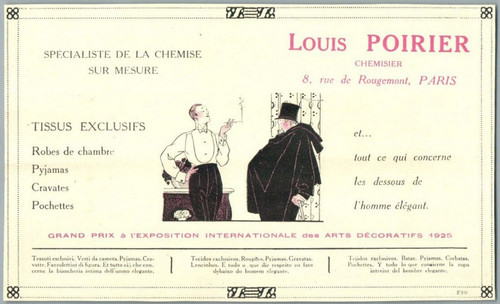 Louis poirier chemise luxe sur - chemise,