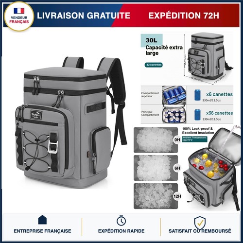 Sac dos isotherme 30l - sac,