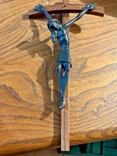 Christ crucifix en bronze vers