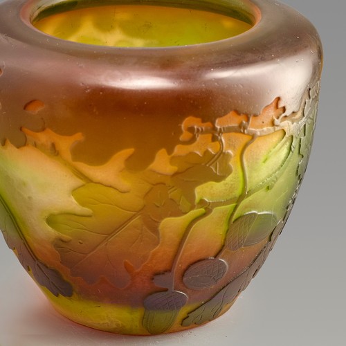 Vase gallé original - -,