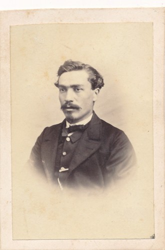 Cdv portrait homme - homme, vers