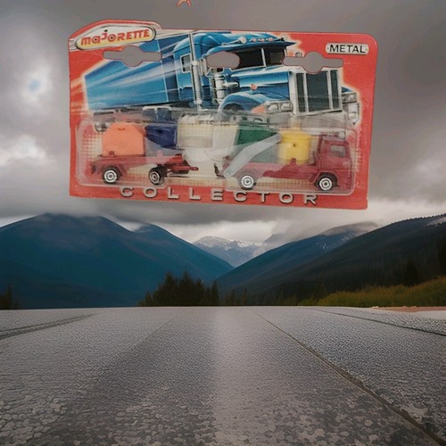 Majorette camion ford - 1/60, red