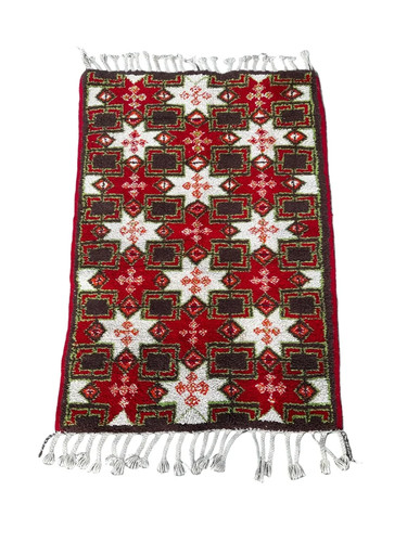 Tapis berbère fait - , 110cm