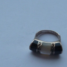 superbe bague rouleau en