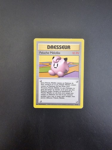 Pokemon card plush melofée - pokemon,