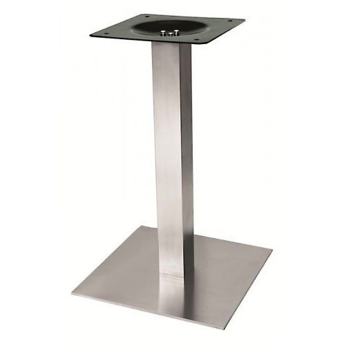 Pied table carré central - pied,