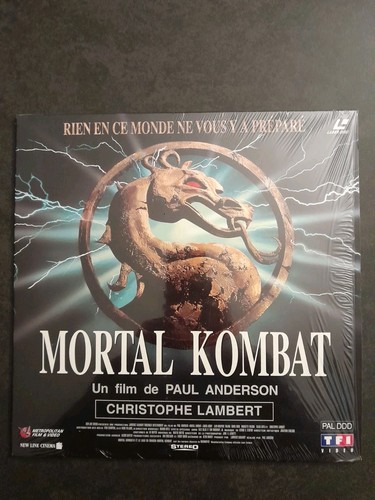 Laserdisc mortal kombat - -,