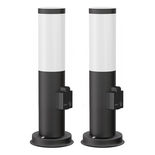 Lumière allée borne - 2x, /