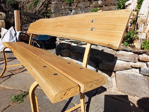 Banc jardin ancien - de,
