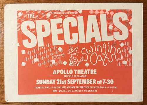 The specials affiche concert - the,