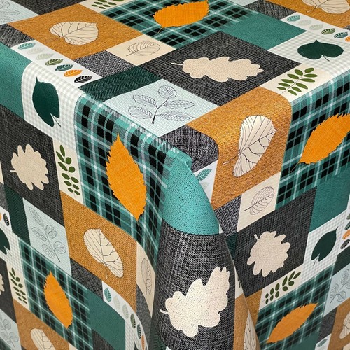 Nappe toile cirée automne - nappe, en