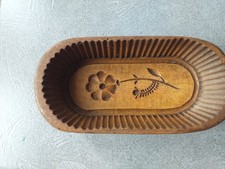 Ancien moule à beurre bois