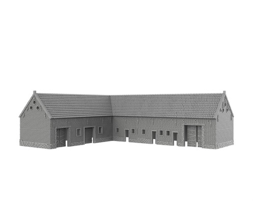 Hougoumont northeast barn - barn,