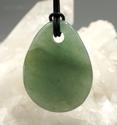 Aventurine grand pendentif - aventurine,