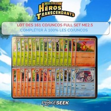Lot des 161 Cartes Pokémon