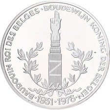 Belgique, Médaille, Baudouin