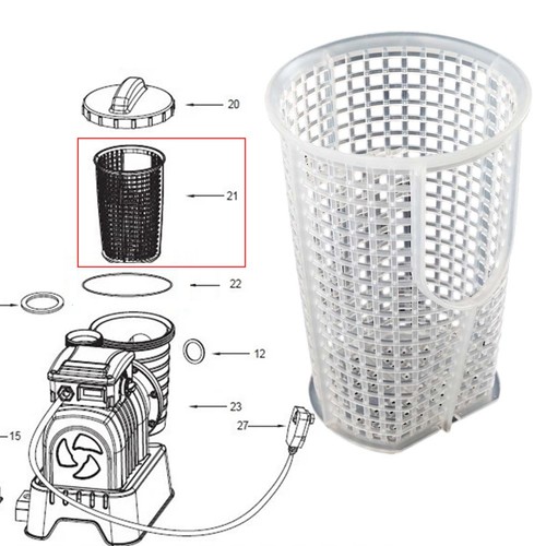 Panier pompe filtre sable - filtre,