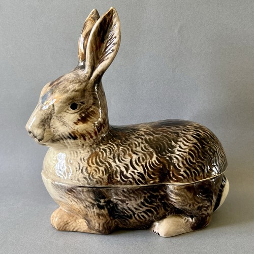 Pot terrine lapin vintage - pot,