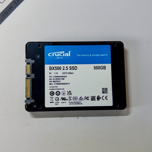 Crucial bx500 500go 100 ssd - bx500, 100%