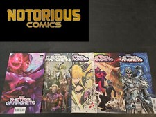X-Men Trial of Magneto 1-5 Complete Variant Set Comic Lot Marvel Collection
