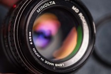 Objectif Minolta MD Rokkor
